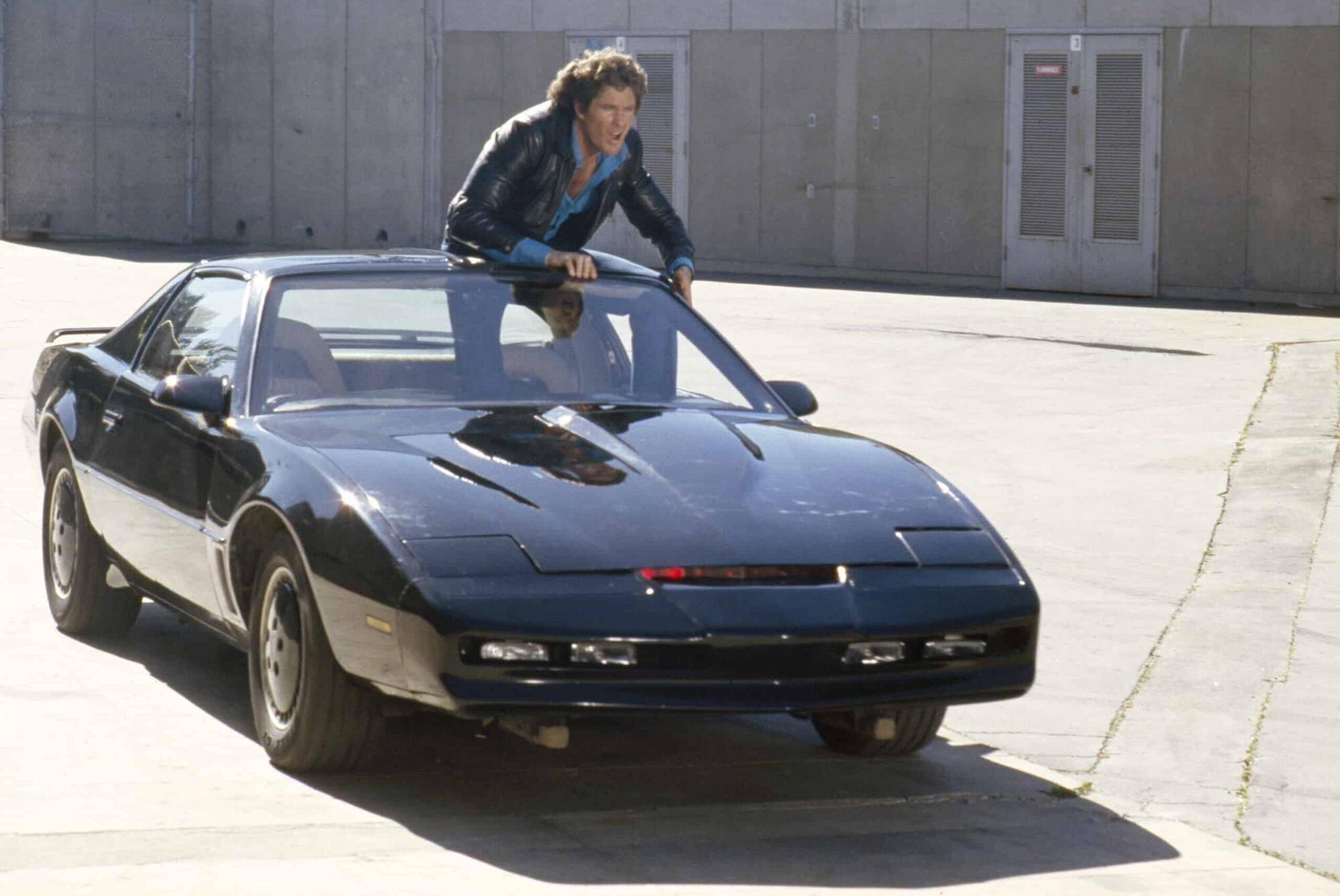 david hasseloff rivian knight rider kitt supercar