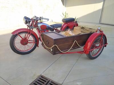 Moto Guzzi gtv 500 sidecar d'epoca