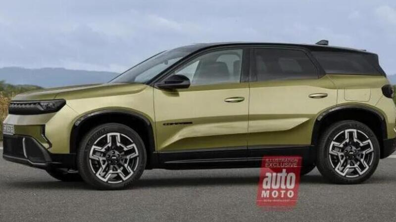 Jeep Compass 2025: il render di Auto-Moto per il nuovo modello costruito a Melfi