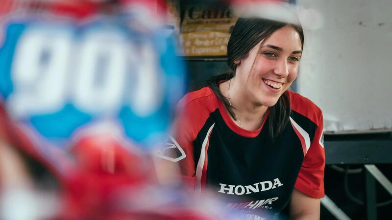 Honda Moto Roma al vertice nel motocross femminile