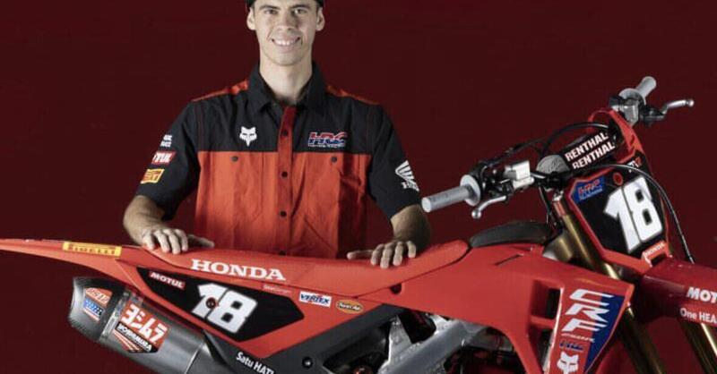 Valerio Lata firma con Honda HRC, correr&agrave; il mondiale MX2