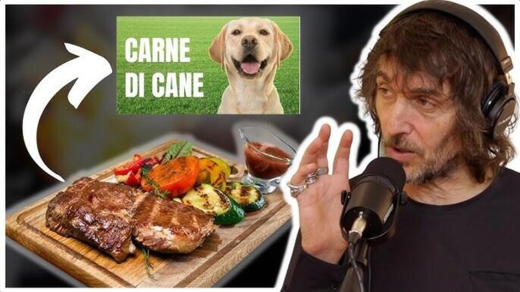 Giuseppe Cruciani ha spiegato di aver mangiato carne di cane