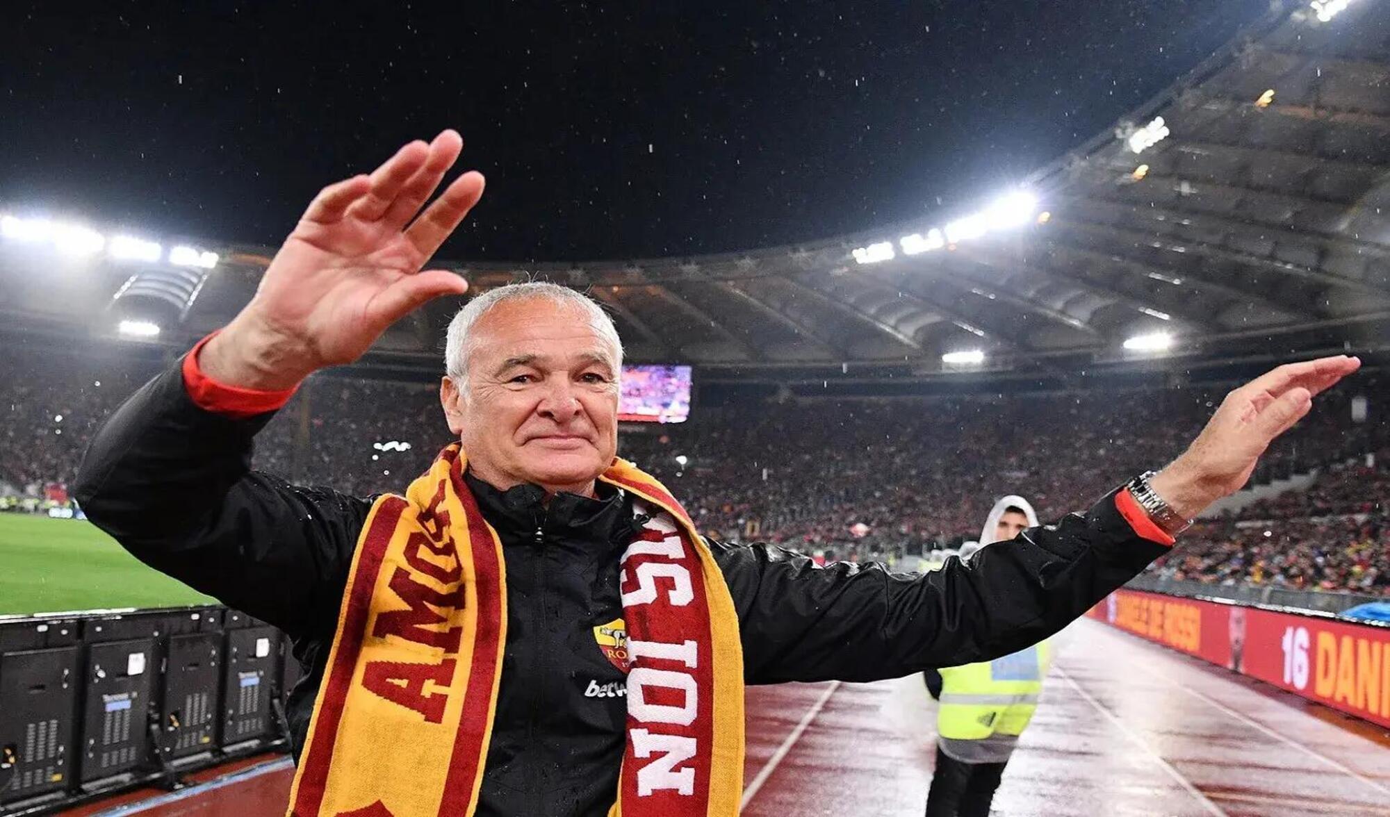 Claudio Ranieri nuovo allenatore della Roma calcio