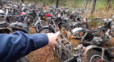 Alabama: scoperto un "cimitero" con pi&ugrave; di 4.000 moto abbandonate. Ecco cos'&egrave; successo [VIDEO]