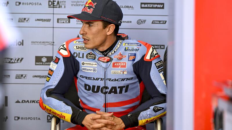 MotoGP 2024. GP di Barcellona 2. Marc Marquez: &quot;Non ho visto Jorge Martin nervoso, ma guidare nella sua situazione &egrave; pi&ugrave; difficile&rdquo; 