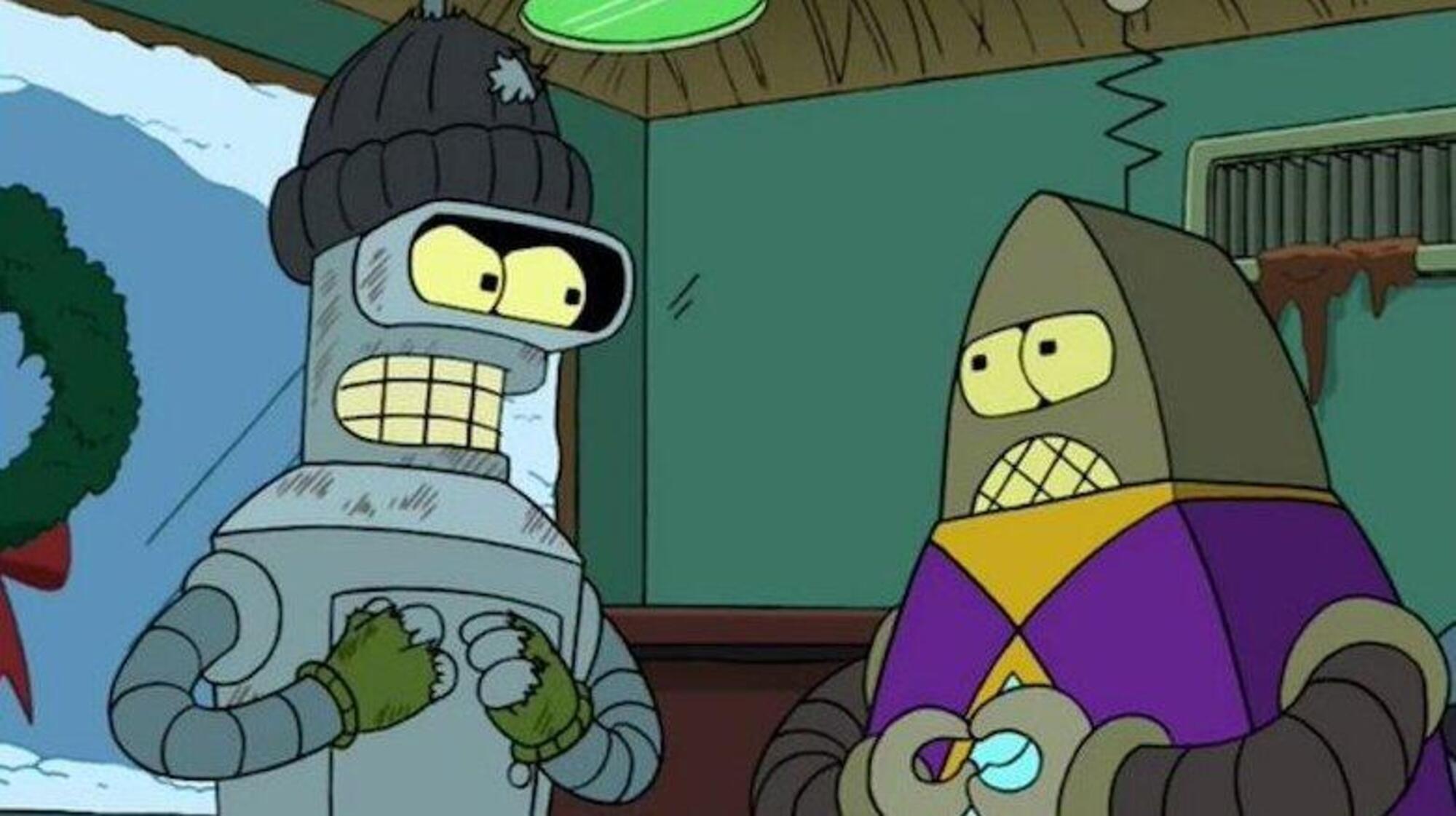 Bender, il robot &quot;cattivo&quot; di Futurama