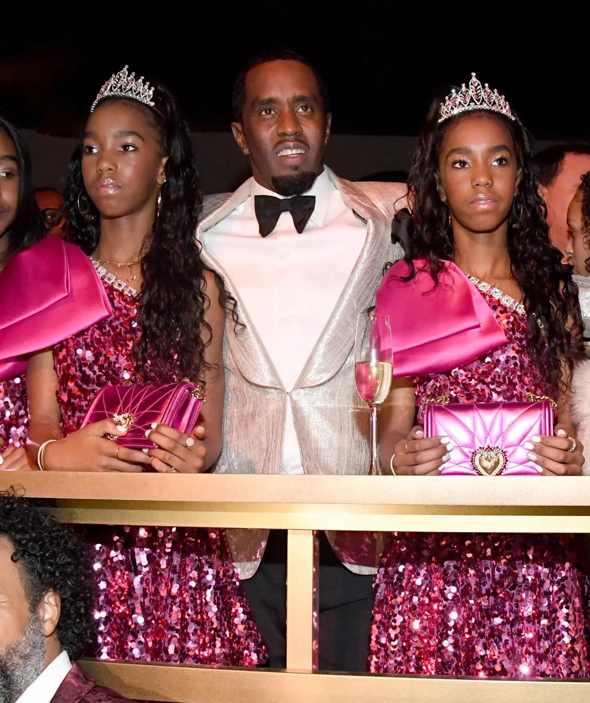 Sean Diddy Combs Jessie e D&rsquo;Lila Combs