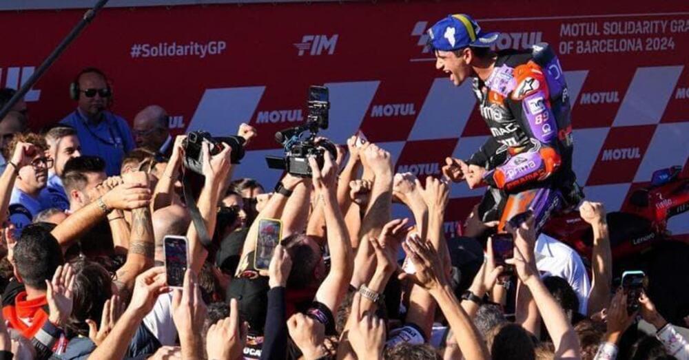 Jorge Martin &egrave; Campione del Mondo: a Pecco Bagnaia non basta l&rsquo;undicesima vittoria di stagione. E a Barcellona 2024 ha vinto lo sport