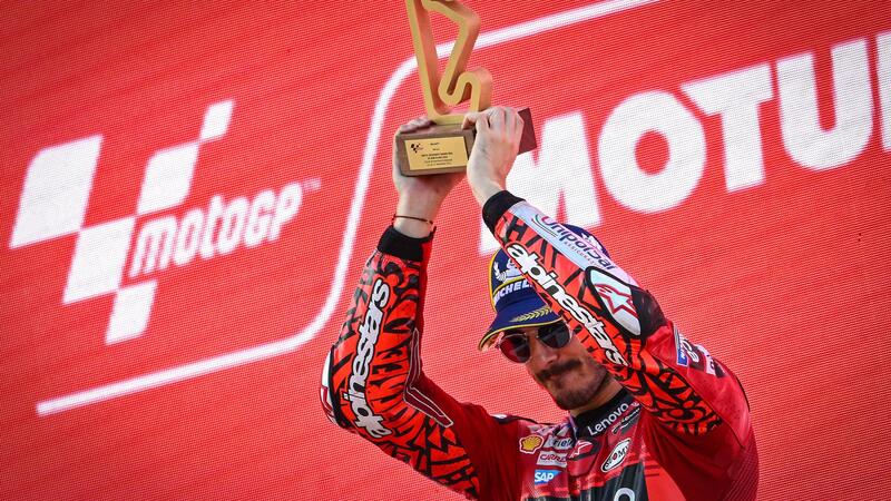 MotoGP 2024. GP di Barcellona 2. Pecco Bagnaia, l&#039;onore delle armi: &quot;Penso non ci sia niente di disonorevole a perdere. Jorge Martin ha fatto la differenza&quot;