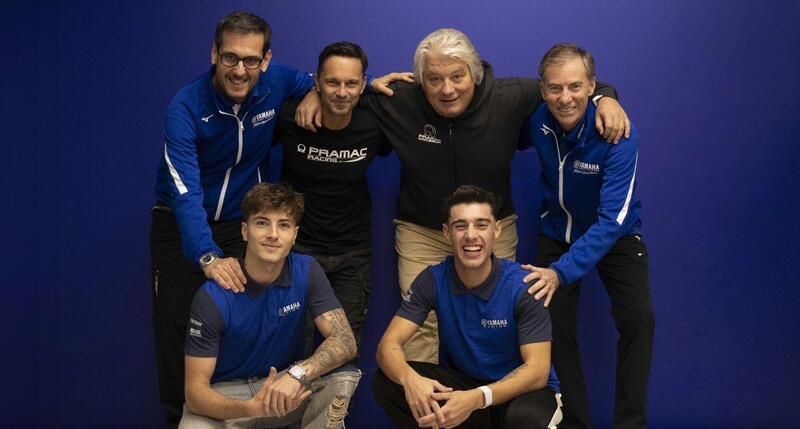 MotoGP 2025. Tony Arbolino, Izan Guevara: presentato il team Pramac Yamaha di Moto2