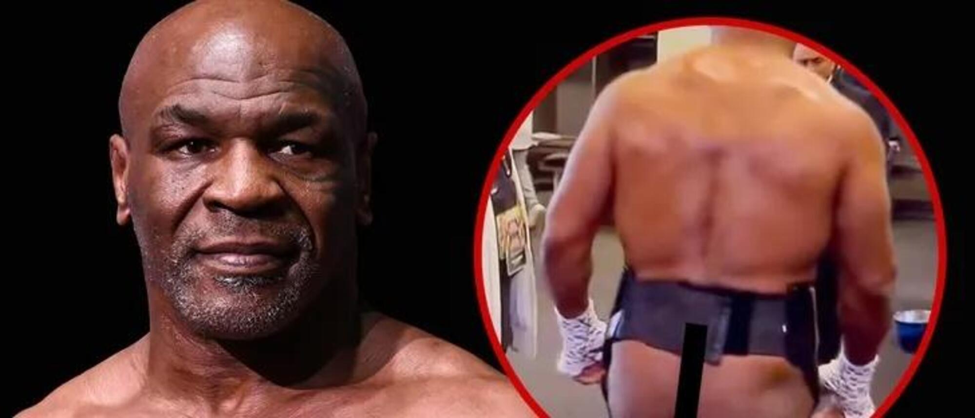 Le chiappe di Mike Tyson in mostra su Netflix