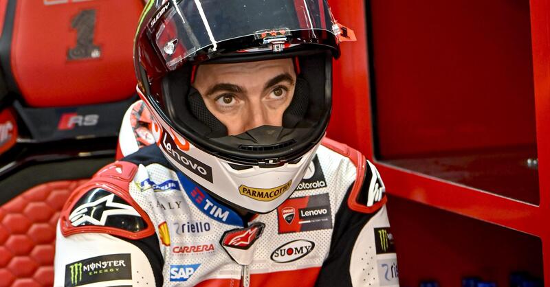 MotoGP 2024. Test di Barcellona. Pecco Bagnaia sulla GP25: &quot;Con Marc Marquez stesse sensazioni, sembriamo la stessa persona&quot;