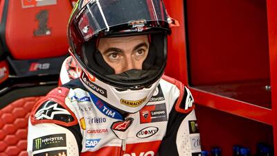MotoGP 2024. Test di Barcellona. Pecco Bagnaia sulla GP25: "Con Marc Marquez stesse sensazioni, sembriamo la stessa persona"