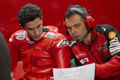 MotoGP 2024. Test di Barcellona. Marc Marquez: "Il "tutto in rosso" &egrave; quello che volevo. GP25? Impressioni simili a Pecco Bagnaia"