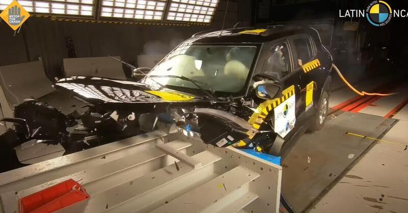 Citroen C3 Aircross: il crash test a ZERO stelle Latin NCAP [VIDEO]