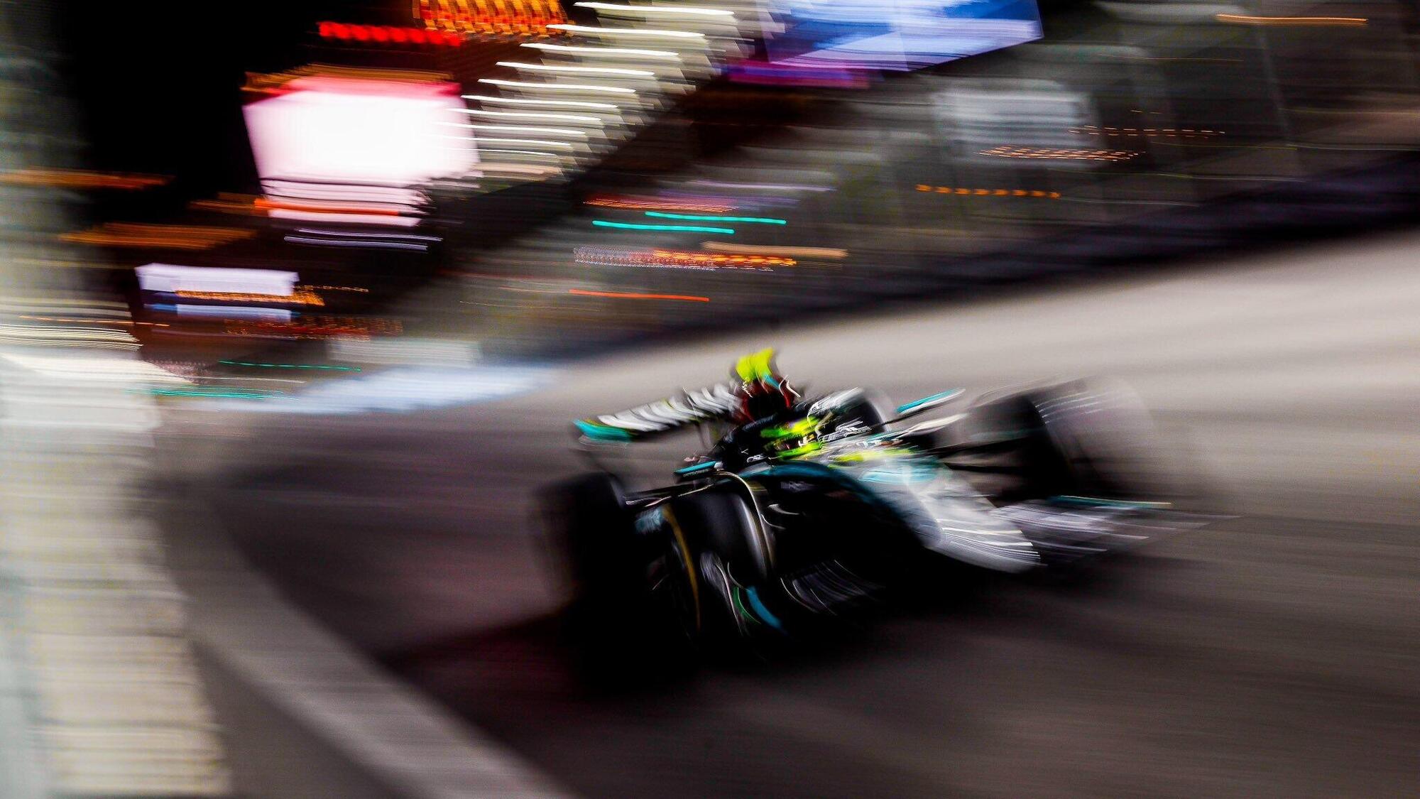 Lewis Hamilton a Las Vegas