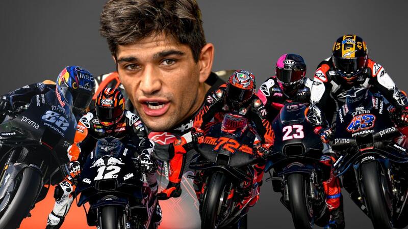 MotoGP 2025. Jorge Martin e quelli che cambiano moto tra il 2024 e il 2025, un campionatino a sei