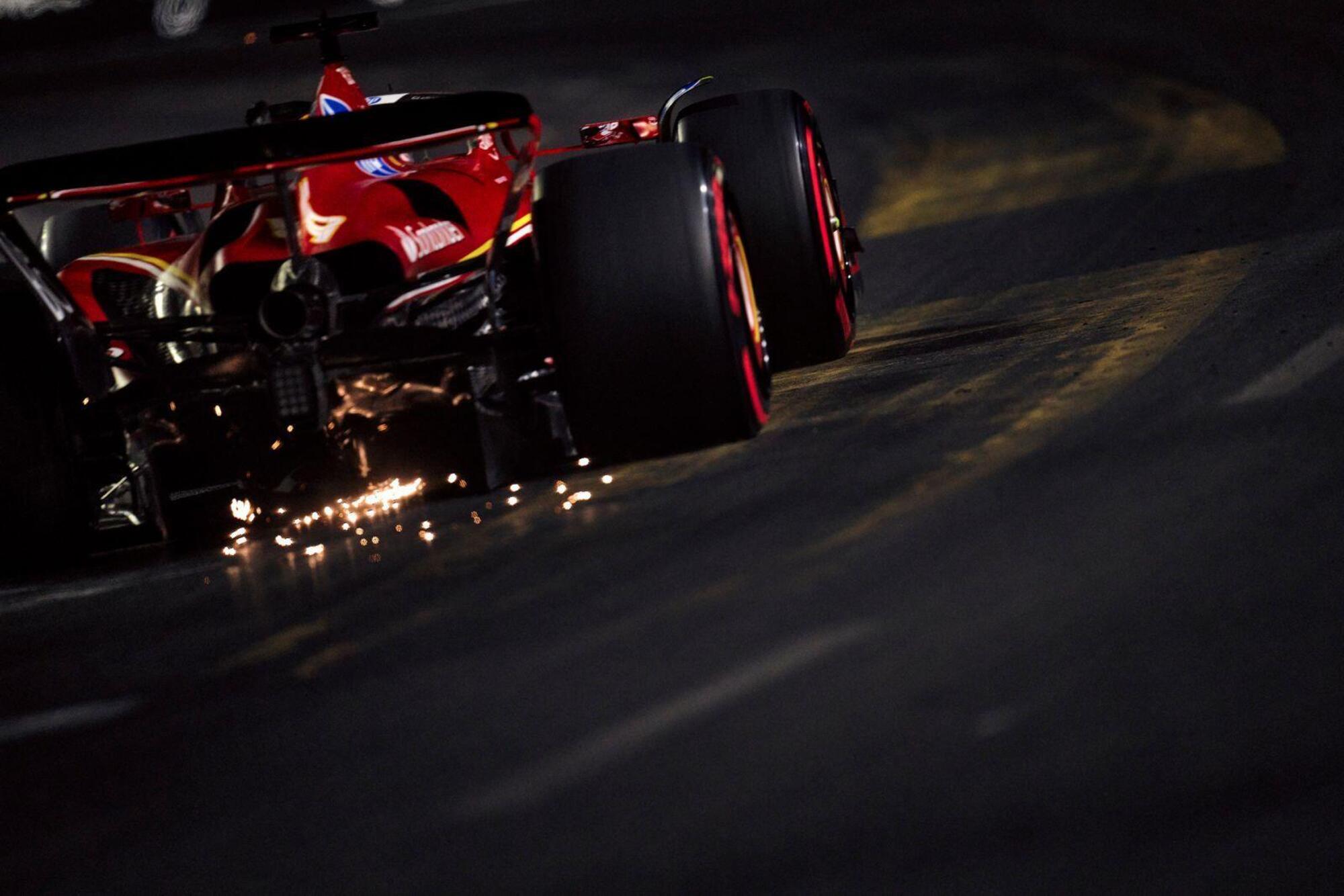 Charles Leclerc a Las Vegas