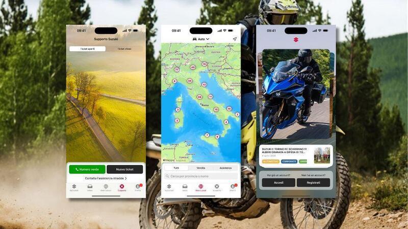 Suzuki lancia la nuova app MySuzuki: tutti i servizi del marchio a portata di smartphone