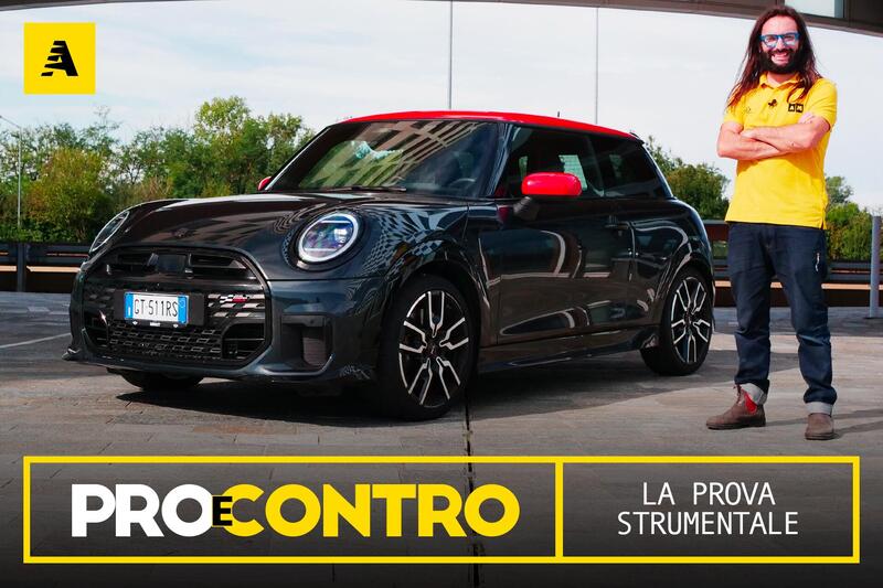 Nuova MINI COOPER S 2024 (&egrave; tornata autentica?) PROVA STRUMENTALE- PRO e CONTRO [VIDEO]