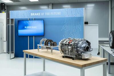 Mercedes. il progetto per le elettriche "senza freni" (nelle ruote) 