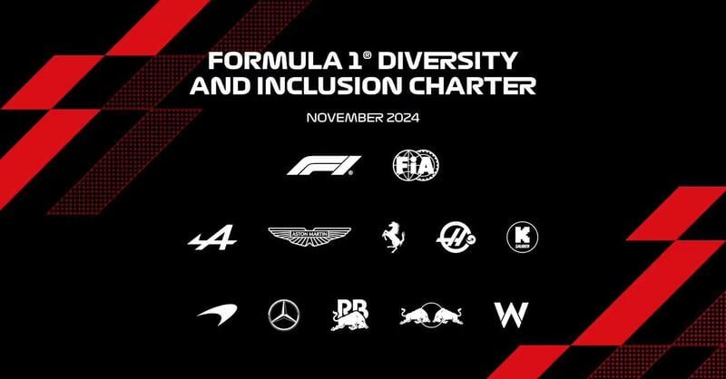 Formula 1, FIA e i dieci team firmano la &quot;Nuova carta sulla diversit&agrave; e l&#039;inclusione&quot;: ecco di cosa si tratta