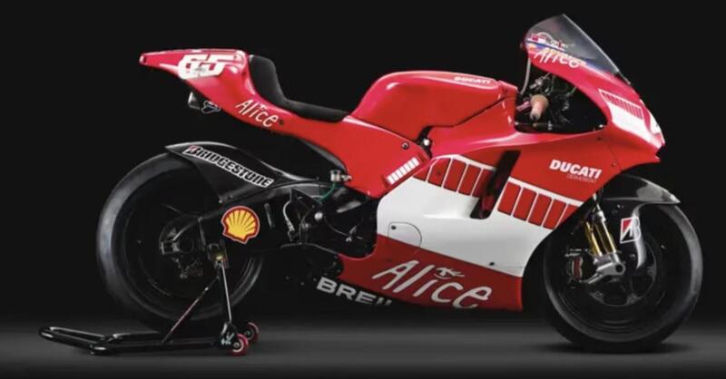 Un&#039;altra Ducati Desmosedici all&#039;asta!