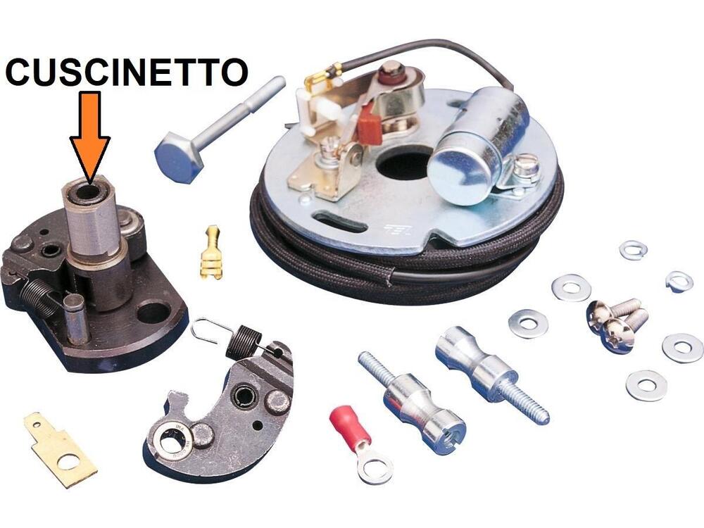 Kit completo puntine e anticipo ruota su cuscinett 