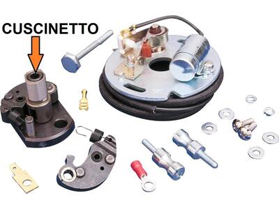 Kit completo puntine e anticipo ruota su cuscinett 