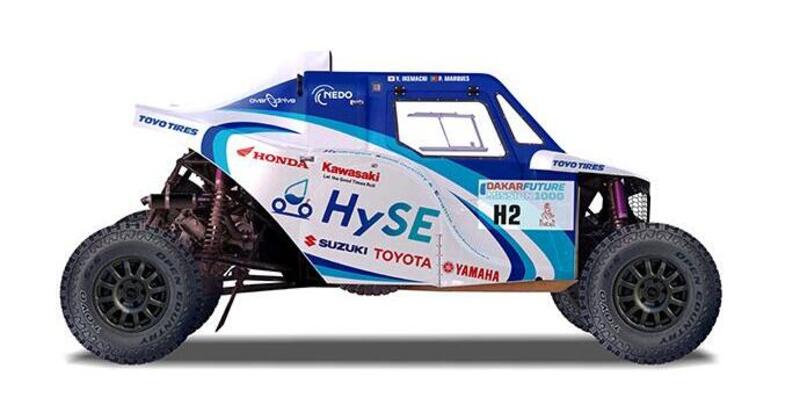 Dakar 2025. Suzuki alla Mission 1000 con il prototipo HySE a idrogeno