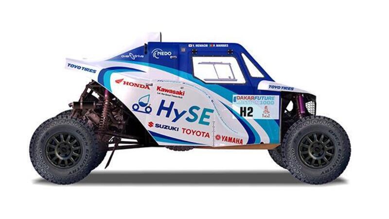 Dakar 2025. Suzuki alla Mission 1000 con il prototipo HySE a idrogeno