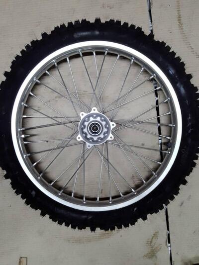 RUOTA ANTERIORE CON PNEUMATICO PER HONDA CRF 250 E