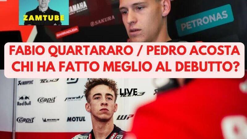 MotoGP 2024 - Quartararo/Acosta: chi ha fatto meglio al debutto? [VIDEO]