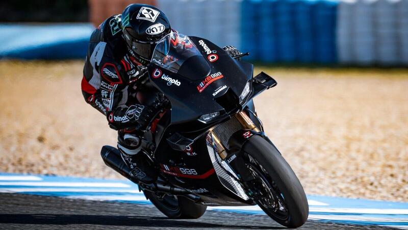 SBK 2025. Le due Bimota davanti a tutti nei test di Jerez