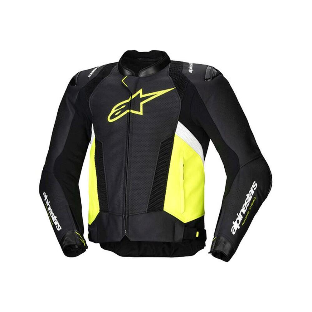 Giacca moto estiva Alpinestars Missile V3 giallo.