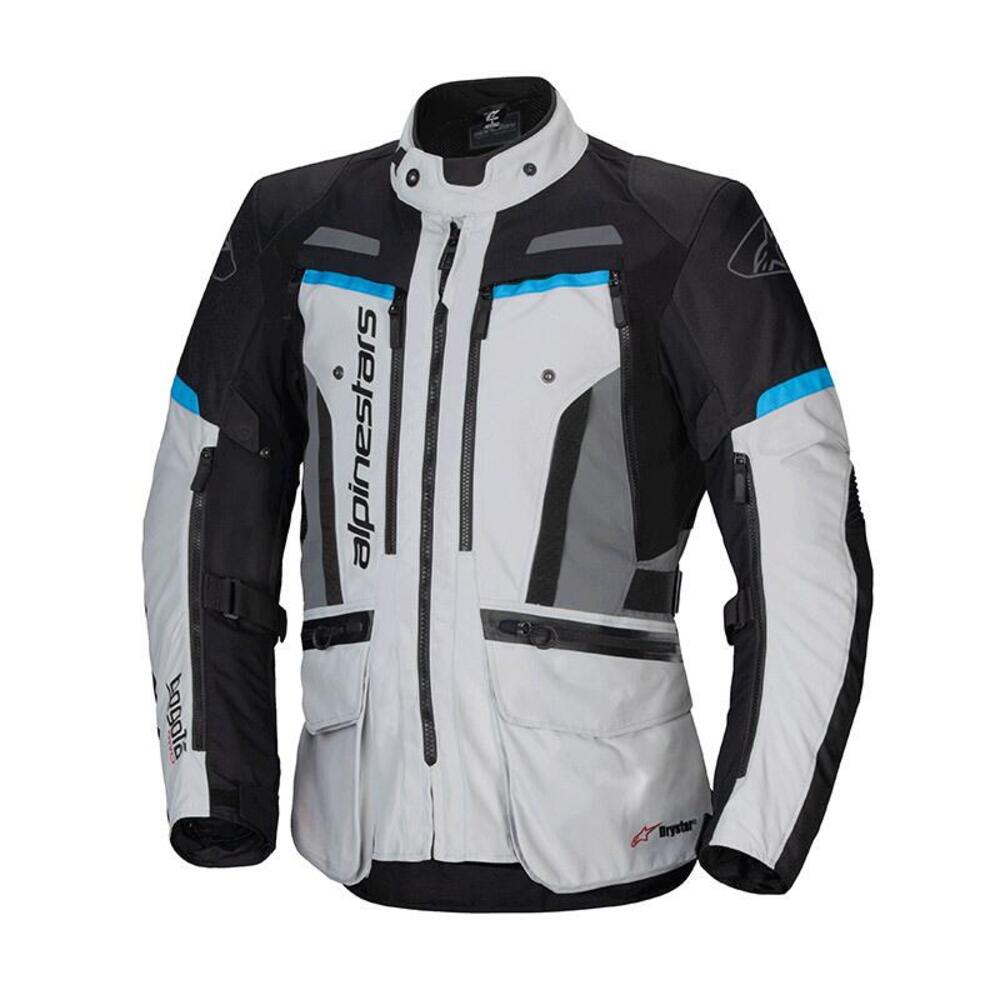 Giacca moto Alpinestars Bogota Pro Drystar grigio