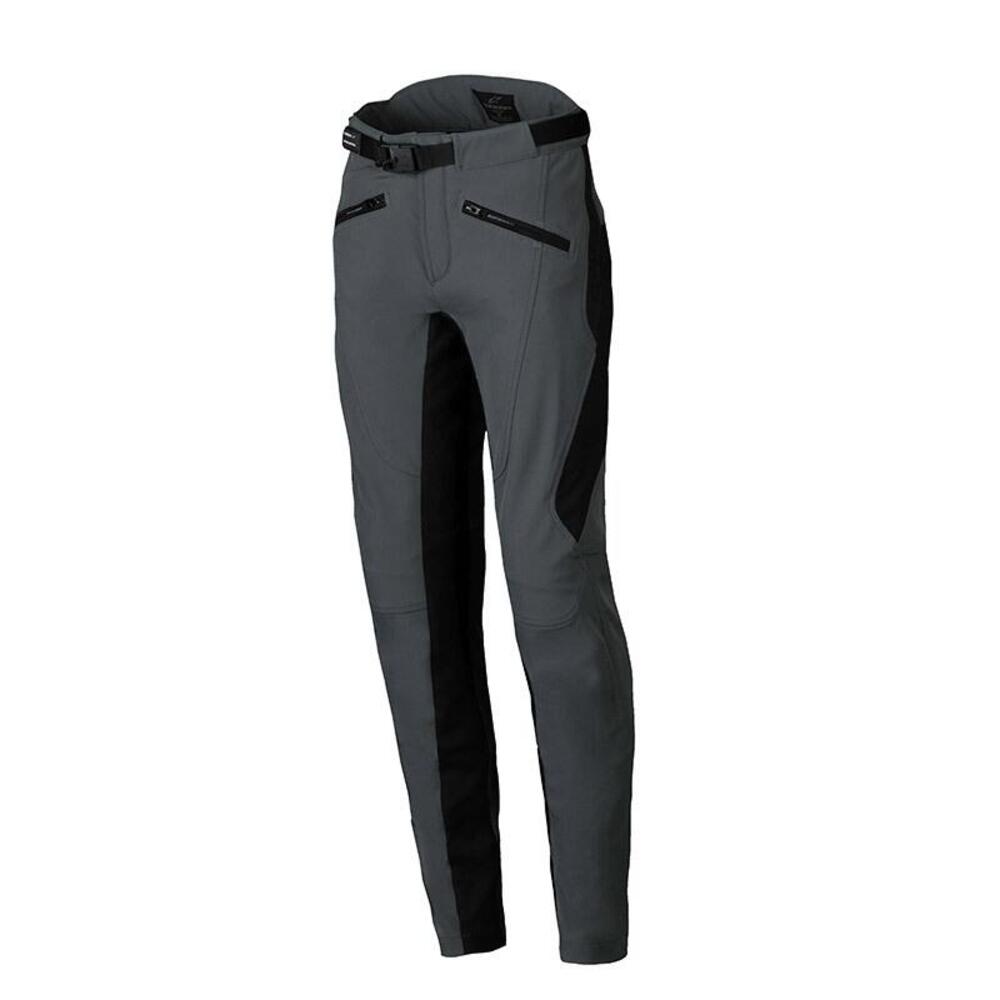 Pantaloni moto donna Alpinestars Alamosa grigio