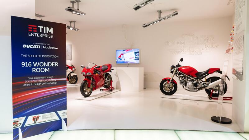  TIM e Ducati Corse collaborano con &quot;The Speed of Innovation&quot;