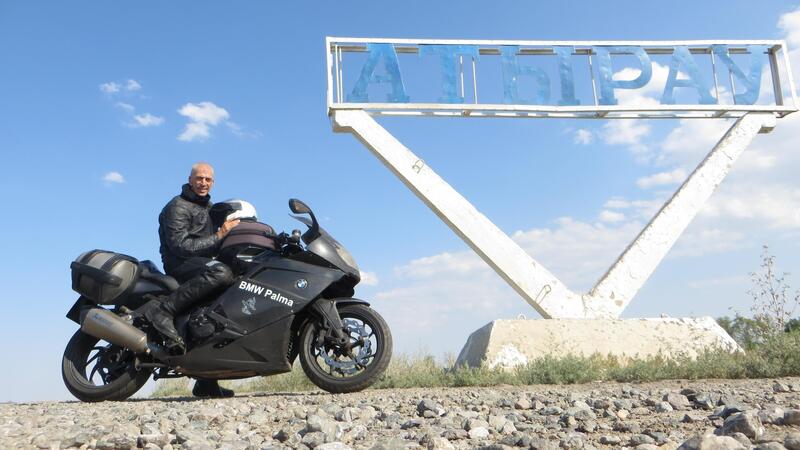 Francesco Loreti: il Kazakistan con la  BMW K1200S &quot;Bucefalo&quot;