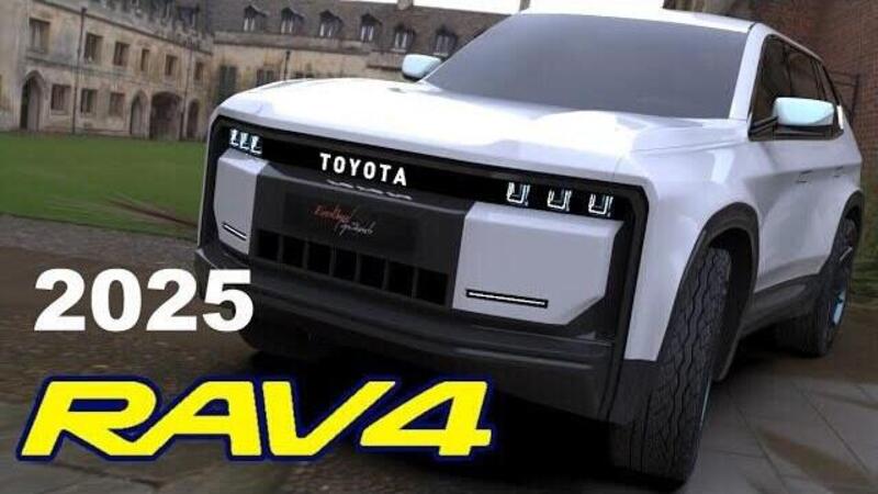 Toyota RAV4: il futuro della nuova generazione sar&agrave; questo? [VIDEO RENDER]