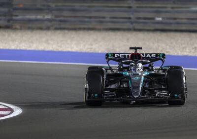 F1. Sprint Qualifying GP Qatar 2024, Russell: Ho quasi fuso il motore. Hamilton ammette le difficoltà