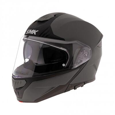 Casco modulare SMK Gullwing Unicolor Grigio SMK 