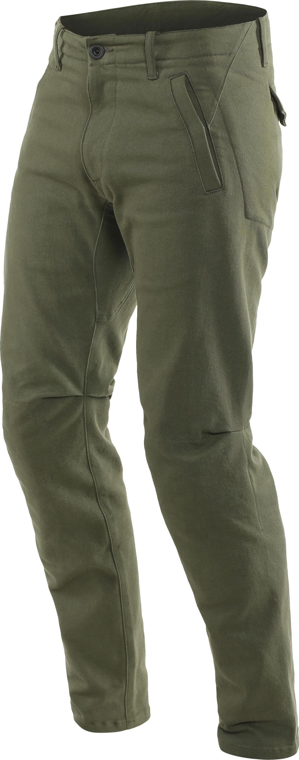 Pantaloni moto Dainese Chinos Verde Oliva