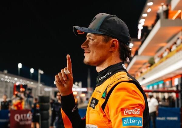 Lando Norris avr&agrave; anche perso il mondiale piloti, ma in Qatar ha messo in chiaro le cose con una Ferrari in crisi