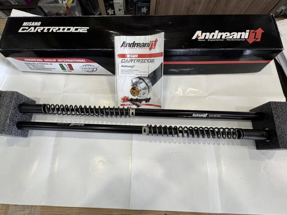 Kit modifiche forcelle anteriori Misano Cartridge Andreani Group (5)