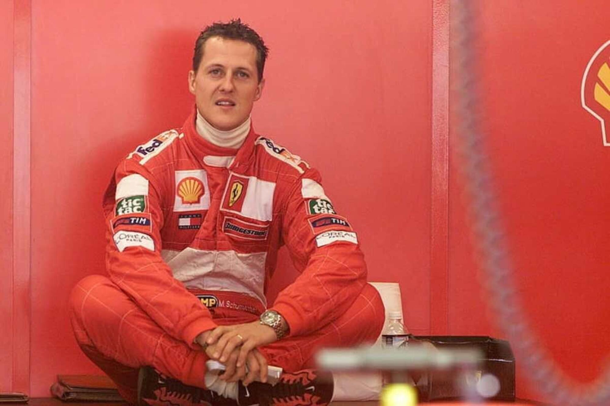 Michael Schumacher ai tempi della Ferrari