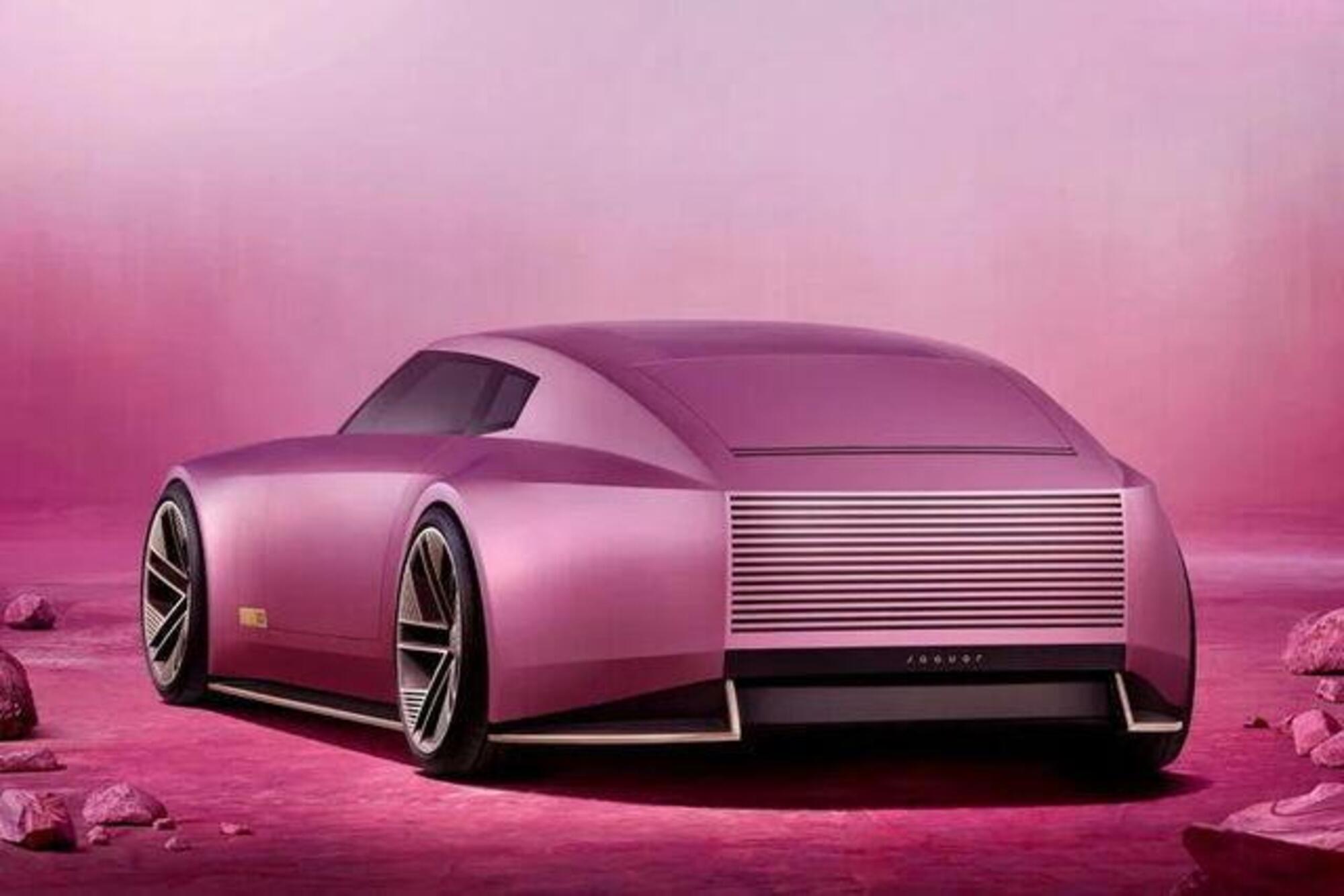 Jaguar Design Vision Concept rosa