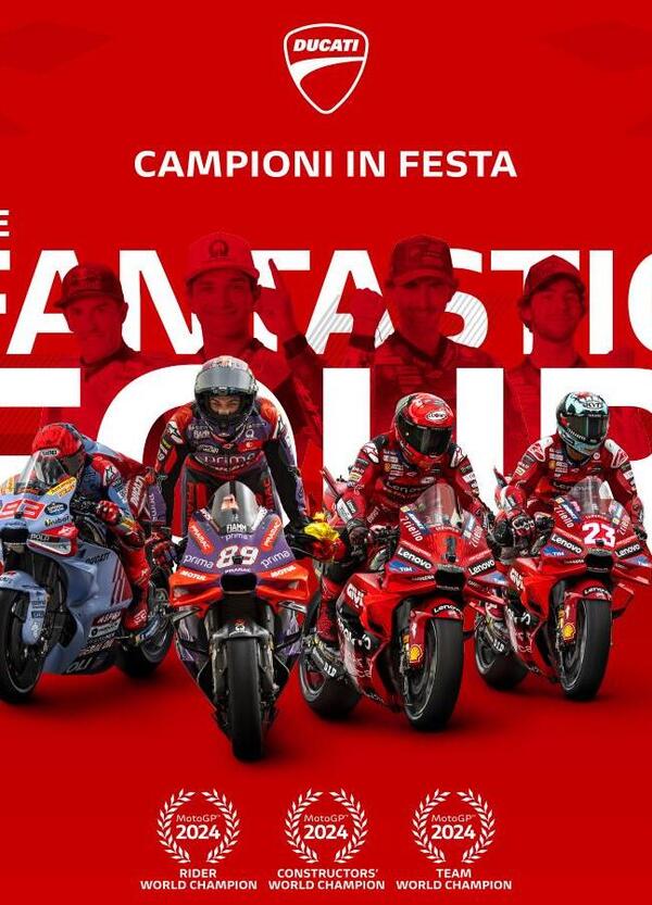 Pecco Bagnaia e Marc Marquez portano la Ducati al sold out: tutti i dettagli su Campioni in Festa il 3 dicembre a Bologna