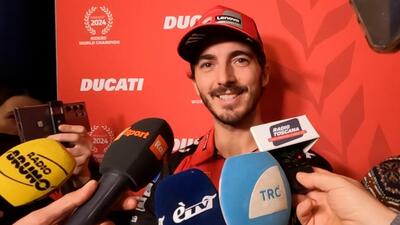 MotoGP 2024. Pecco Bagnaia: "Marc Marquez &egrave; molto intelligente, nel box non ci sono numeri 1" [VIDEO]