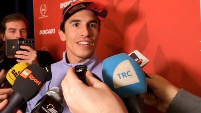 MotoGP 2024. Marc Marquez: "Pecco Bagnaia &egrave; il riferimento, io cerco di adattarmi" [VIDEO]